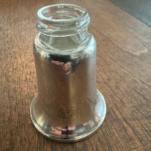 Sterling silver weighted Decorative mini salt or pepper shaker